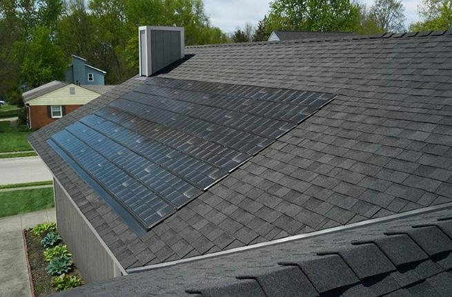 Paneles solares para techos residenciales