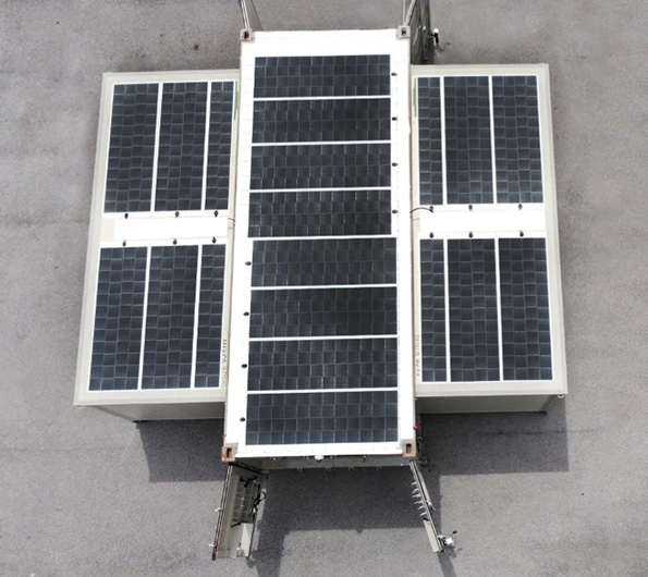 Módulos solares flexibles