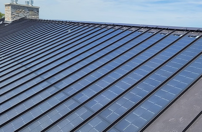 Paneles solares para techos residenciales